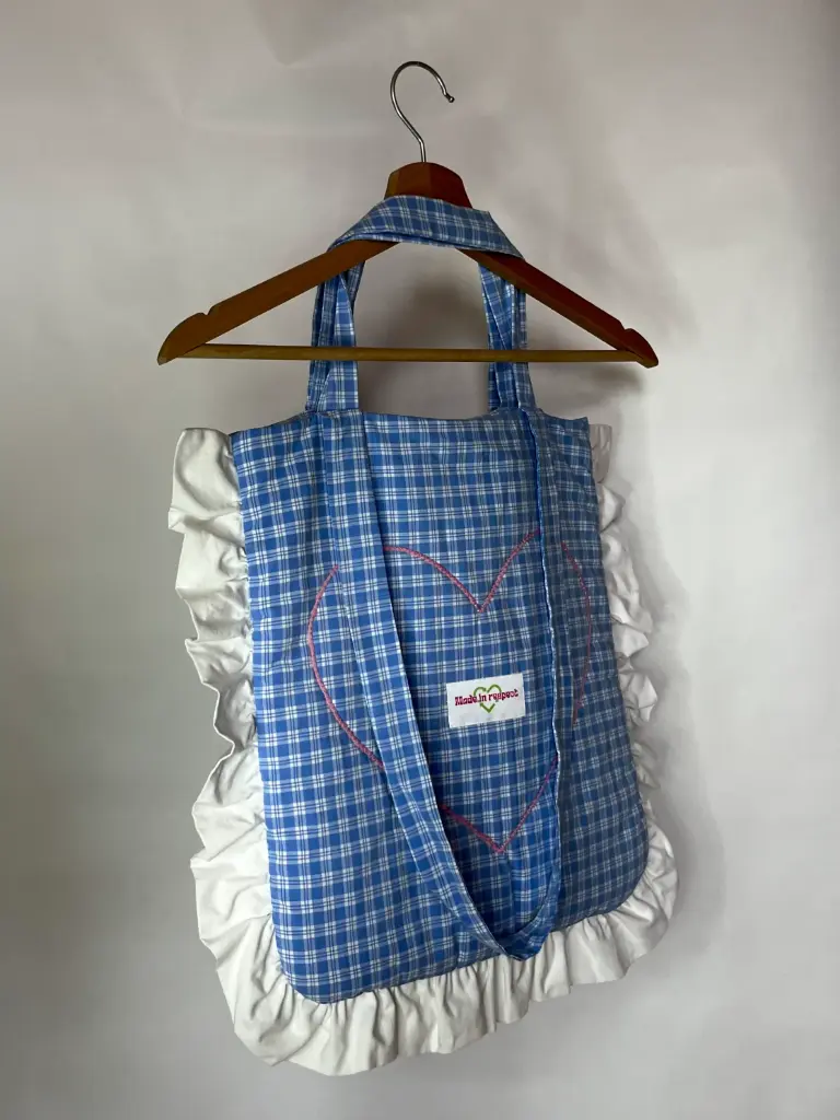 Le baladeur - Bleu Vichy